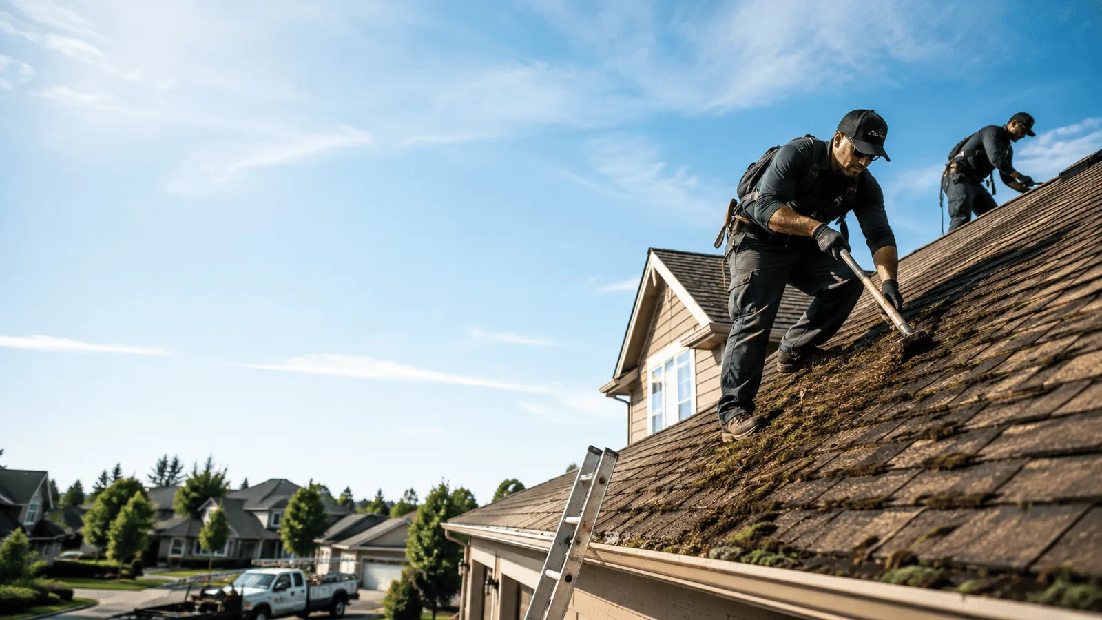 Roof Moss Removal in Cookville, TX near me